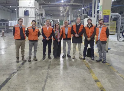 Directorio de ANIR visita planta de Recupac para conocer su proceso de reciclaje de plásticos